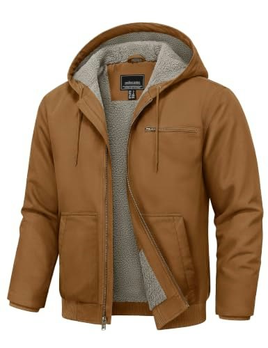 Cotrasen Men's Hooded Duck Canvas Work Jacket: $79.97 Cotrasen Men's Hooded Duck Canvas Work Jacket: $79.97