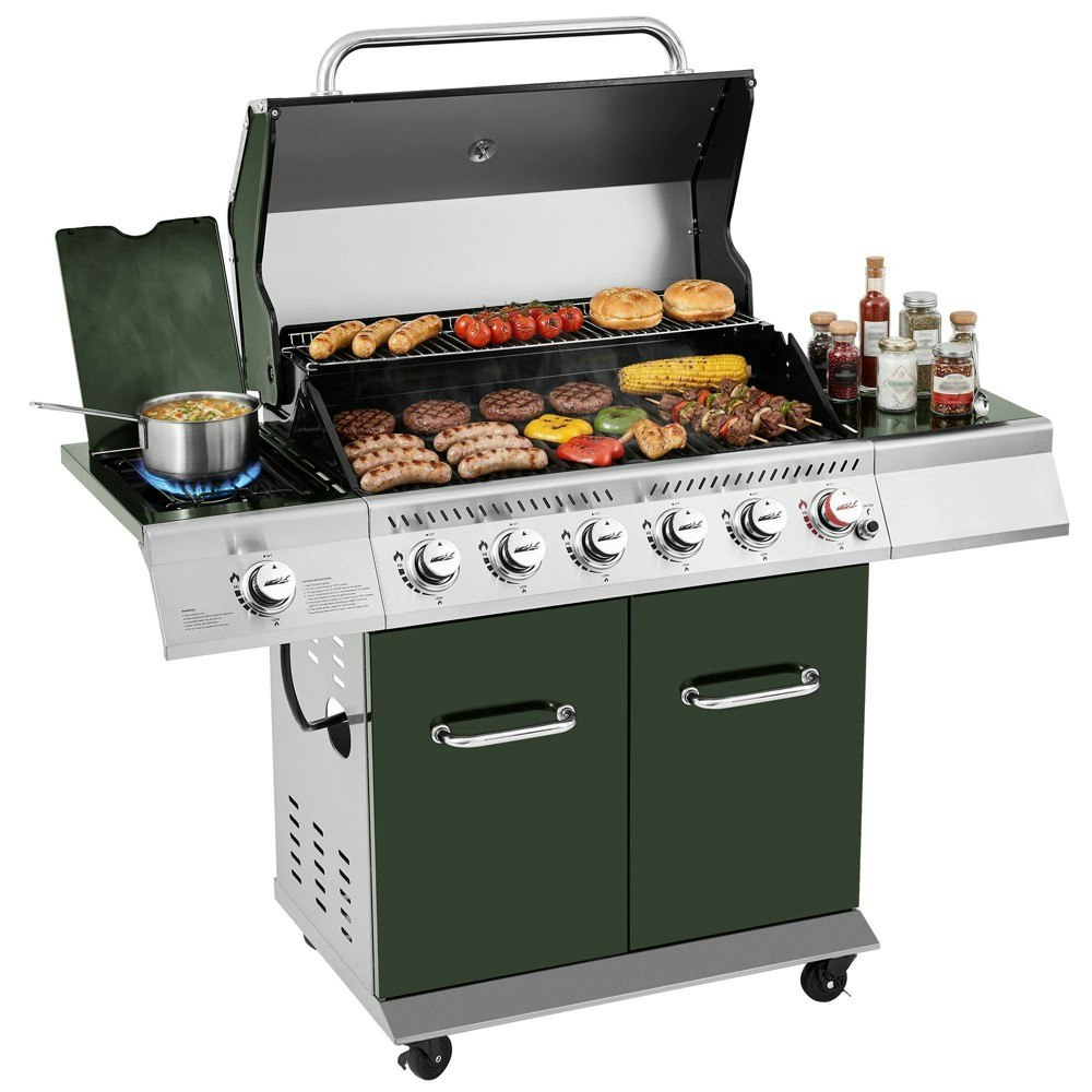 Royal Gourmet 6-Burner 74,000 BTU Liquid Propane Gas Grill: $647.99