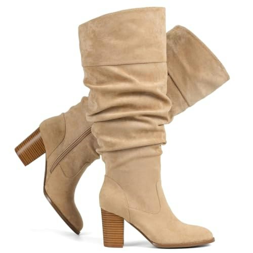 Erocalli Women's Wide Calf Suede Slouch Knee-High Boots: $53.19 Erocalli Women's Wide Calf Suede Slouch Knee-High Boots: $53.19