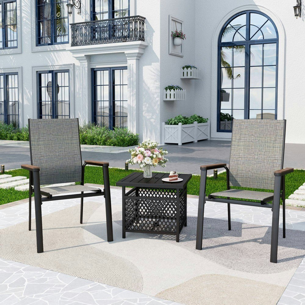 Captiva Designs 3-Piece Patio Dining Set: $273.99 Captiva Designs 3-Piece Patio Dining Set: $273.99