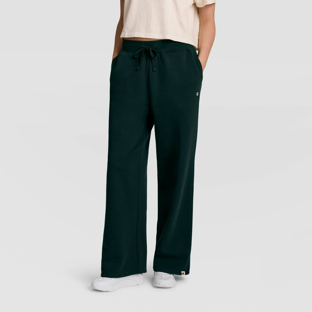 Champion Women's High-Rise Fleece Wide Leg Sweatpants: $34