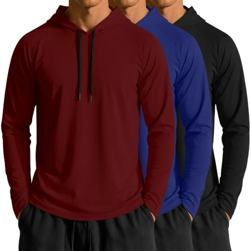 Ficerd Men's Big and Tall Long Sleeve Pullover Hoodie 3-Pack: $36.54 Ficerd Men's Big and Tall Long Sleeve Pullover Hoodie 3-Pack: $36.54