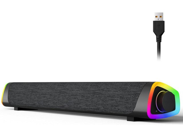 R30 Plus Bluetooth USB Computer Soundbar: $47.97 R30 Plus Bluetooth USB Computer Soundbar: $47.97