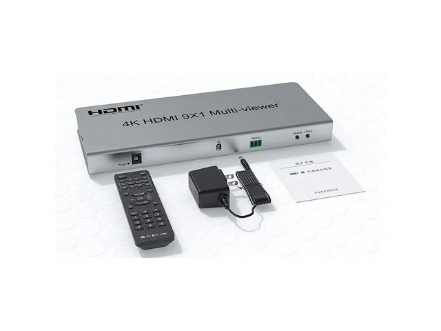 9x1 HDMI Multi-Viewer Switch: $594.64 9x1 HDMI Multi-Viewer Switch: $594.64