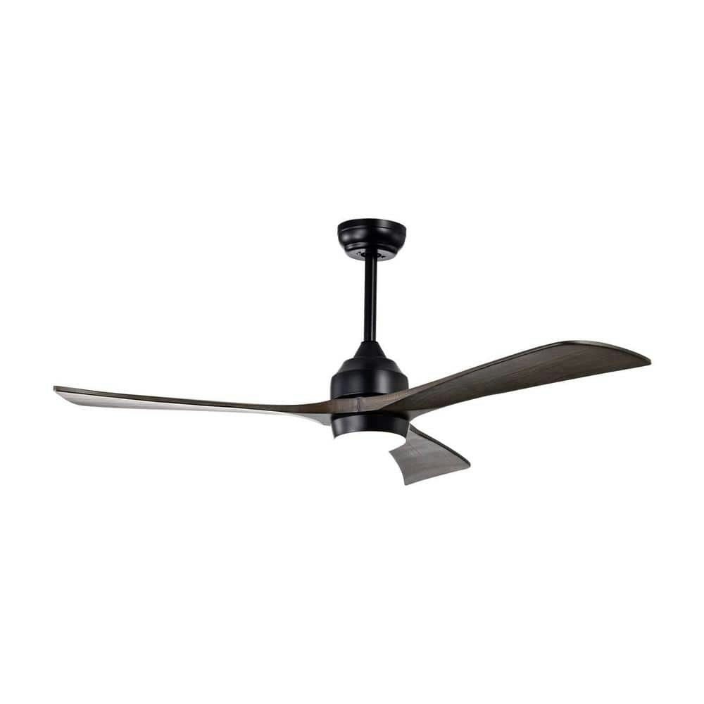 52-Inch Matte Black Indoor LED Ceiling Fan: $114.33 52-Inch Matte Black Indoor LED Ceiling Fan: $114.33