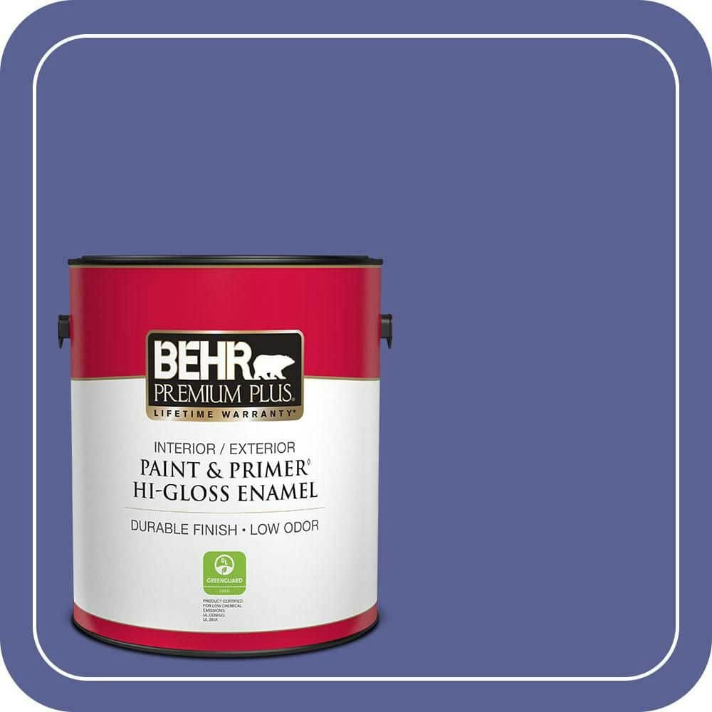 Behr Wizard Hi-Gloss Enamel Interior/Exterior Paint & Primer 1-Gallon: $45.98 Behr Wizard Hi-Gloss Enamel Interior/Exterior Paint & Primer 1-Gallon: $45.98