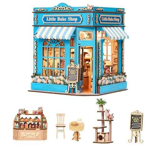 Little Bake Shop DIY Miniature Dollhouse Kit: $27.61 Little Bake Shop DIY Miniature Dollhouse Kit: $27.61