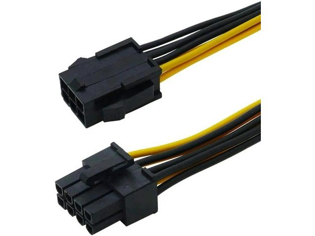 6-Pin to 8-Pin PCIe Power Cable: $11.57 6-Pin to 8-Pin PCIe Power Cable: $11.57