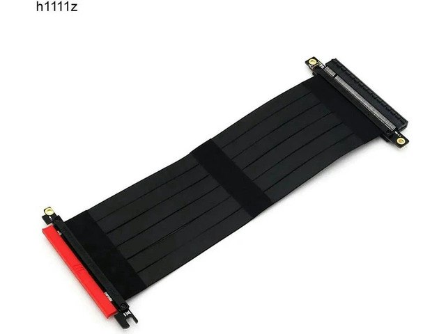 PCI Express 3.0 16x Flexible Riser Cable Adapter: $34.39