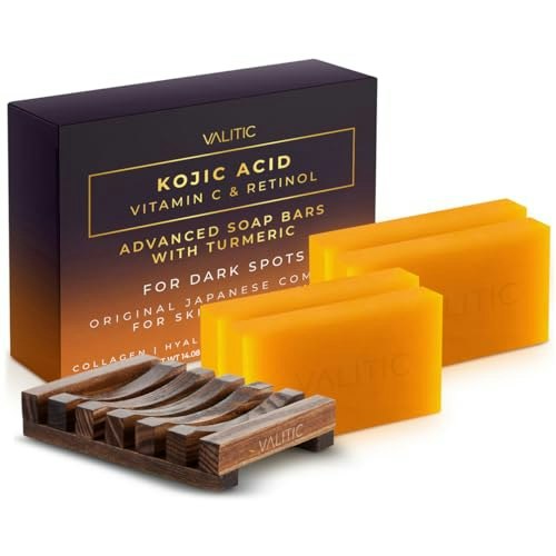 Valitic Kojic Acid, Vitamin C, and Retinol Soap Bars 4-Pack: $20.39 Valitic Kojic Acid, Vitamin C, and Retinol Soap Bars 4-Pack: $20.39