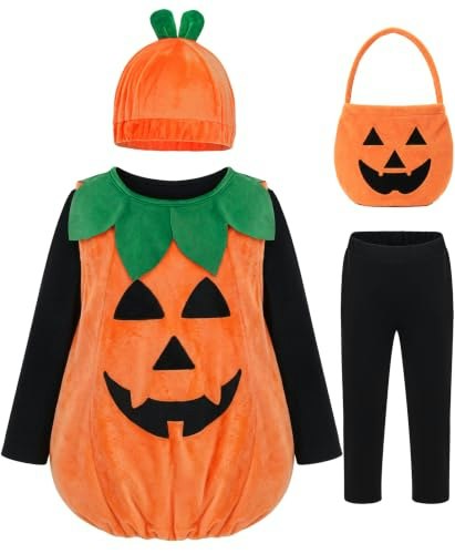 Pumpkin Toddler Halloween Costume Set: $11.99 Pumpkin Toddler Halloween Costume Set: $11.99