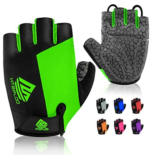 Htzploo Half Finger Cycling Gloves: $14.99 Htzploo Half Finger Cycling Gloves: $14.99