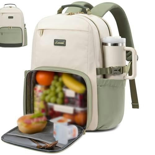 Lovevook 17-Inch Laptop Lunch Backpack: $50.99 Lovevook 17-Inch Laptop Lunch Backpack: $50.99