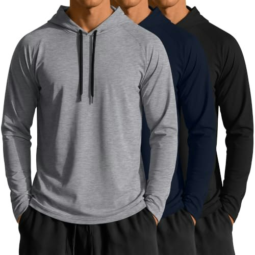 Ficerd Men's Big and Tall Long Sleeve Pullover Hoodie 3-Pack: $36.54 Ficerd Men's Big and Tall Long Sleeve Pullover Hoodie 3-Pack: $36.54