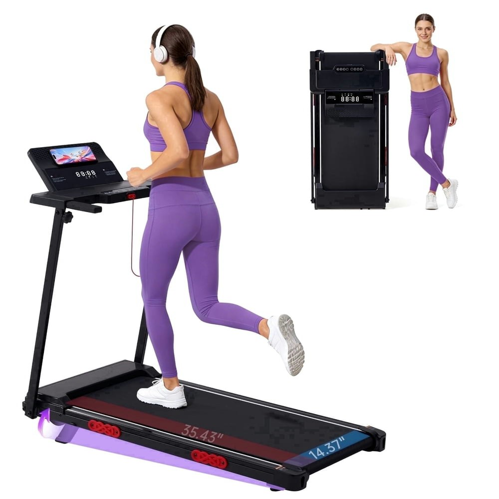 Kassadin 3.5HP Portable Electric Treadmill: $143.99