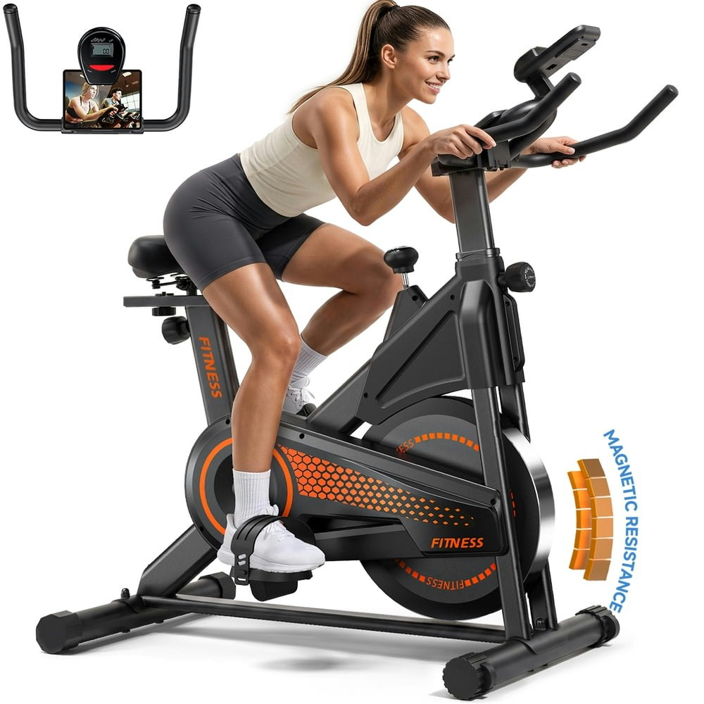 Patbrela Magnetic Stationary Exercise Bike: $139.99 Patbrela Magnetic Stationary Exercise Bike: $139.99