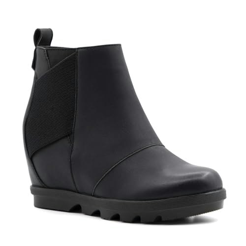 Athlefit Women's Low Hidden Wedge Ankle Booties: $37.87 Athlefit Women's Low Hidden Wedge Ankle Booties: $37.87