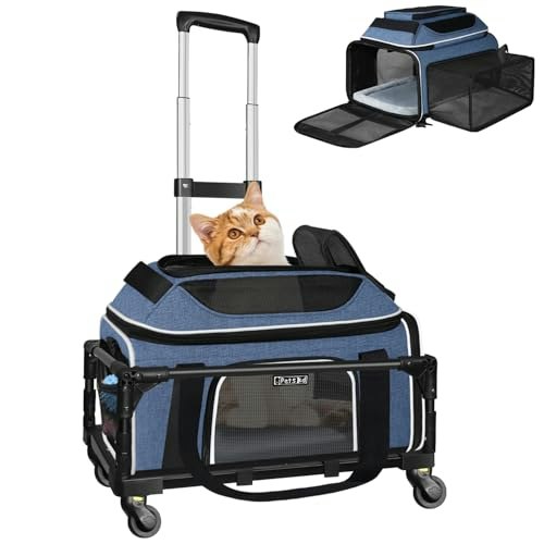 Petskd Expandable Rolling Small Pet Carrier: $126.29 Petskd Expandable Rolling Small Pet Carrier: $126.29