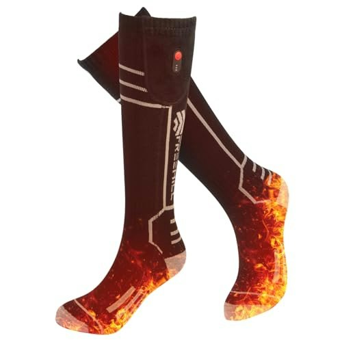 Freehill Merino Wool Rechargeable Heated Socks: $50.99 Freehill Merino Wool Rechargeable Heated Socks: $50.99