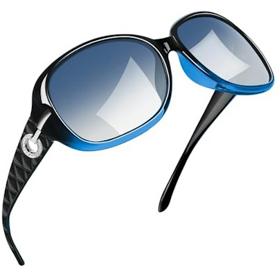 Joopin Polarized Rectangle Sunglasses for Women for $12 + free shipping w/ Prime