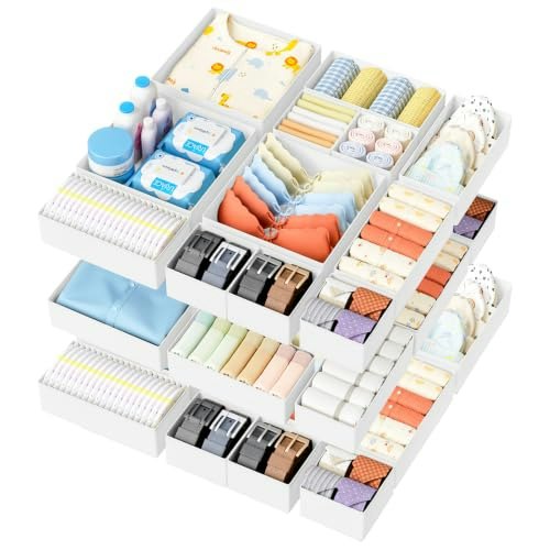 DIMJ Drawer Organizer 18-Pack: $26.99 DIMJ Drawer Organizer 18-Pack: $26.99
