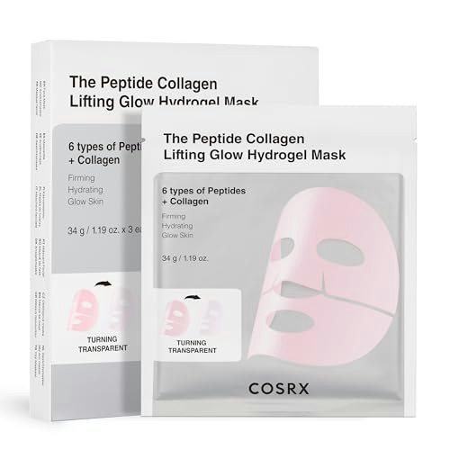 COSRX Pink Peptides Collagen Lifting Glow Hydrogel Face Mask 3-Pack: $12.74 COSRX Pink Peptides Collagen Lifting Glow Hydrogel Face Mask 3-Pack: $12.74