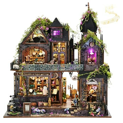 Magic City Gothic Witch Miniature House Kit: $46.74