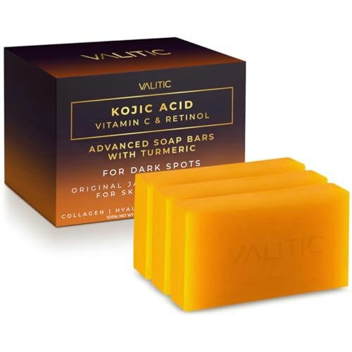 Valitic Kojic Acid Vitamin C and Retinol Soap Bars 3-Pack: $14.44 Valitic Kojic Acid Vitamin C and Retinol Soap Bars 3-Pack: $14.44
