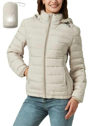 Women's Packable Lightweight Down Puffer Jacket: $59.49 Women's Packable Lightweight Down Puffer Jacket: $59.49