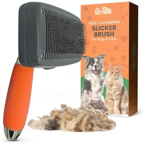 GoPets Self-Cleaning Slicker Brush: $30.59 GoPets Self-Cleaning Slicker Brush: $30.59