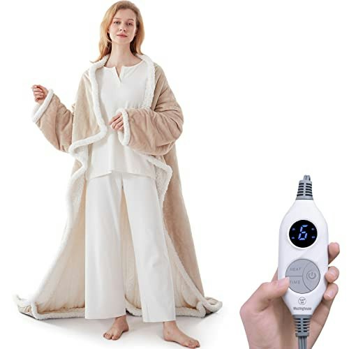 Westinghouse 50" x 70" Wearable Heated Blanket: $71.99 Westinghouse 50" x 70" Wearable Heated Blanket: $71.99
