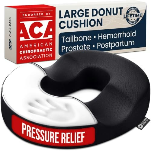 5 Stars United Memory Foam Donut Pillow: $26.56 5 Stars United Memory Foam Donut Pillow: $26.56