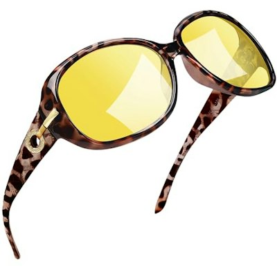 Joopin Women's Rectangle Night Vision Glasses for $10 + free shipping w/ Prime