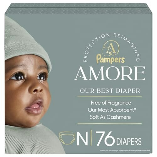 Pampers Amore Size 0 Diapers 76-Count: $24.97 Pampers Amore Size 0 Diapers 76-Count: $24.97