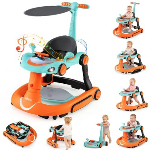 Infans 9-in-1 Foldable Baby Walker: $69.99 Infans 9-in-1 Foldable Baby Walker: $69.99