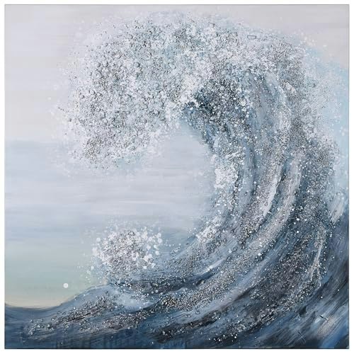Empire Art Direct 36" x 36" Abstract Hand-Painted Canvas Wall Art: $127.41 Empire Art Direct 36" x 36" Abstract Hand-Painted Canvas Wall Art: $127.41