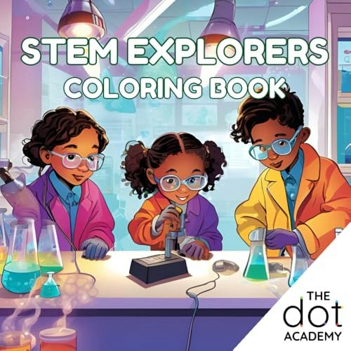 The Dot Academy STEM Explorers Coloring Book: $7.43 The Dot Academy STEM Explorers Coloring Book: $7.43
