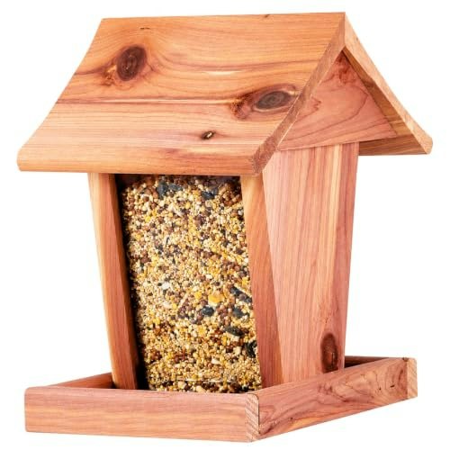 Cedar Hopper Bird Feeder: $14.99 Cedar Hopper Bird Feeder: $14.99