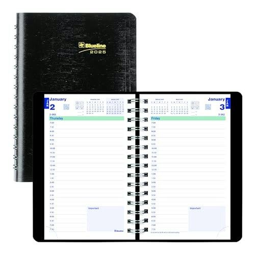 Blueline 2025 Plan & Link Essential 8" x 5" Daily Planner: $6.30 Blueline 2025 Plan & Link Essential 8" x 5" Daily Planner: $6.30