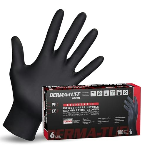 SAS Derma-Tuff 6-Mil Nitrile Disposable Gloves 100-Count: $16.60