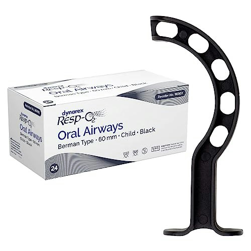 Dynarex Berman Oral Airway 60mm Child 24-Pack: $20.43 Dynarex Berman Oral Airway 60mm Child 24-Pack: $20.43
