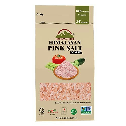 Himalayan Chef Himalayan Pink Salt 20-lb. Bag: $37.15 Himalayan Chef Himalayan Pink Salt 20-lb. Bag: $37.15