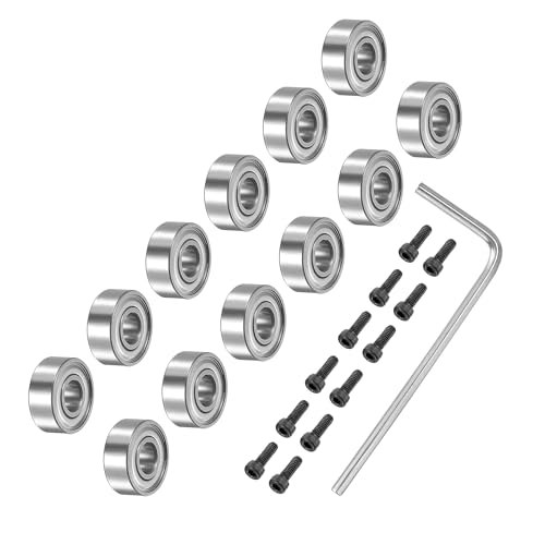 Uxcell 12-Piece Router Bit Bearing Accessory Kit: $9.99 Uxcell 12-Piece Router Bit Bearing Accessory Kit: $9.99