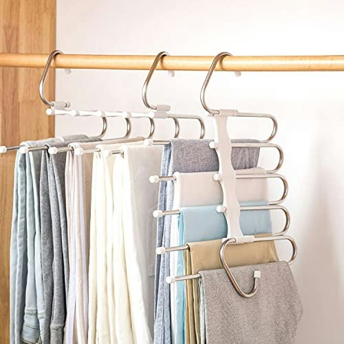 Kalimdor Space-Saving Metal Pants Hangers 2-Pack: $17.15