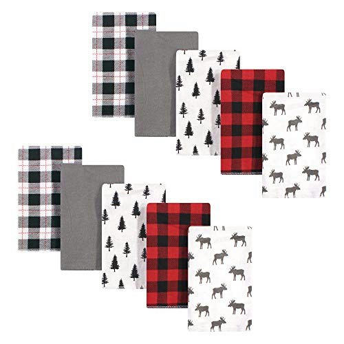 Hudson Baby Cotton Flannel Burp Cloths: $10.34 Hudson Baby Cotton Flannel Burp Cloths: $10.34