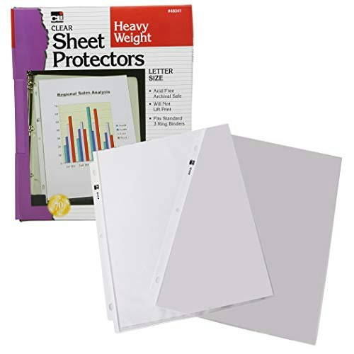 Charles Leonard Letter Size Heavy Weight Sheet Protectors 100-Pack: $6.22 Charles Leonard Letter Size Heavy Weight Sheet Protectors 100-Pack: $6.22