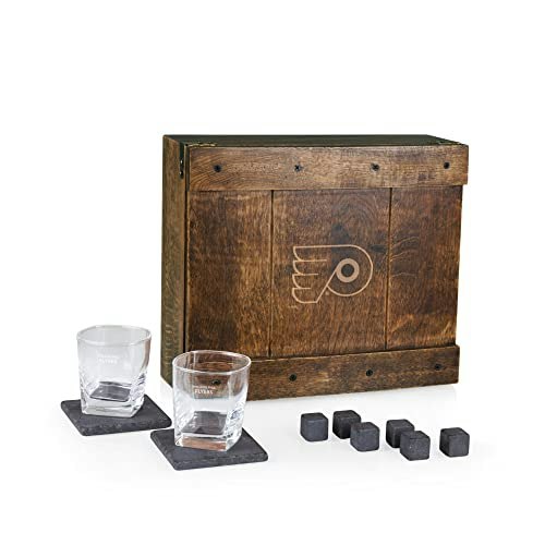 Philadelphia Flyers Whiskey Box Gift Set: $225 Philadelphia Flyers Whiskey Box Gift Set: $225