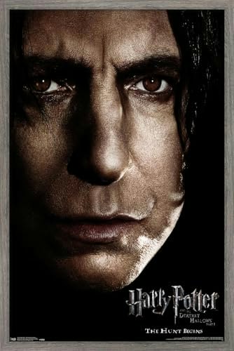 Harry Potter and the Deathly Hallows Part 1 Snape Wall Poster 14.725" x 22.375" Framed: $49.99 Harry Potter and the Deathly Hallows Part 1 Snape Wall Poster 14.725" x 22.375" Framed: $49.99