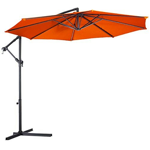 Tangkula 10-Foot Cantilever Patio Umbrella: $74.99 Tangkula 10-Foot Cantilever Patio Umbrella: $74.99