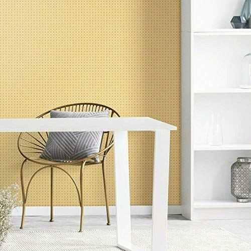 RoomMates Yellow Caining Peel and Stick Wallpaper: $23.86 RoomMates Yellow Caining Peel and Stick Wallpaper: $23.86